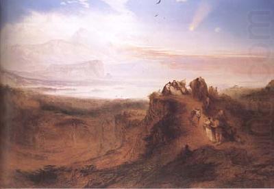 John Martin The Eve of the Deluge (mk25) china oil painting image